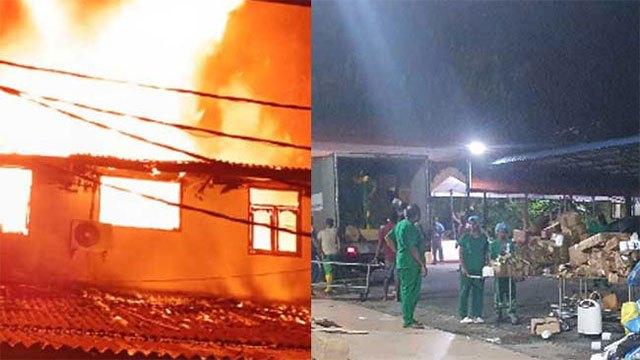 Fire breaks out at Jaffna Teaching Hospital