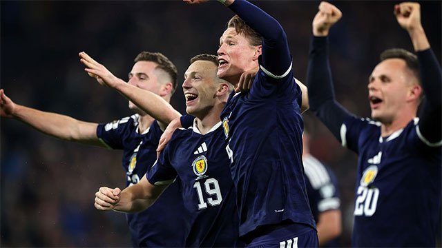 Scotland announce 26-man squad for first World Cup in 28 years
