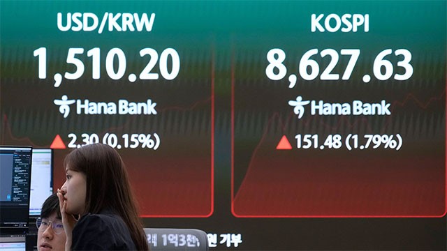 South Korea overtakes India as world’s sixth-largest stock market