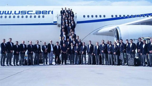 Iran's World Cup team lands in Mexico amid US visa row