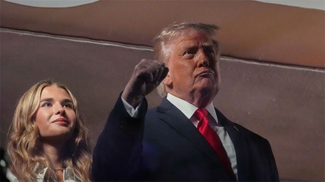 Trump booed in New York as he becomes first US president to attend NBA Finals