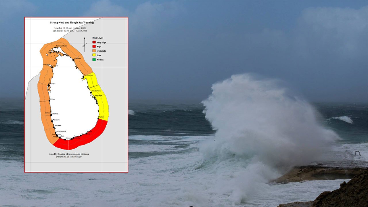 Amber advisory issued for strong winds and rough seas