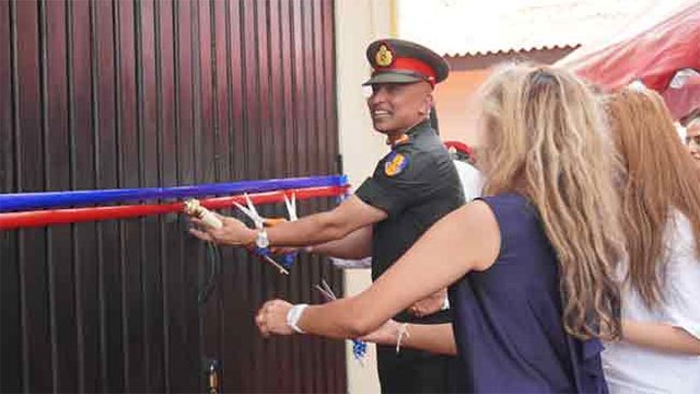 New water purification facility opened for 1,300 families in Thirappane