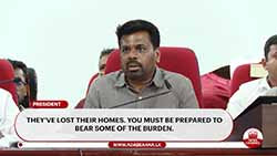 President reviews post-Ditwah recovery in Badulla; Land, housing issues deliberated with officials