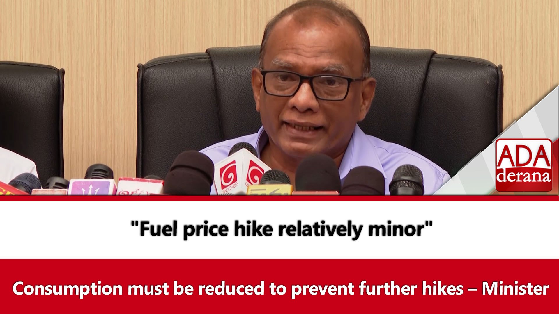 "Fuel price hike relatively minor" Consumption must be reduced to prevent further hikes – Minister