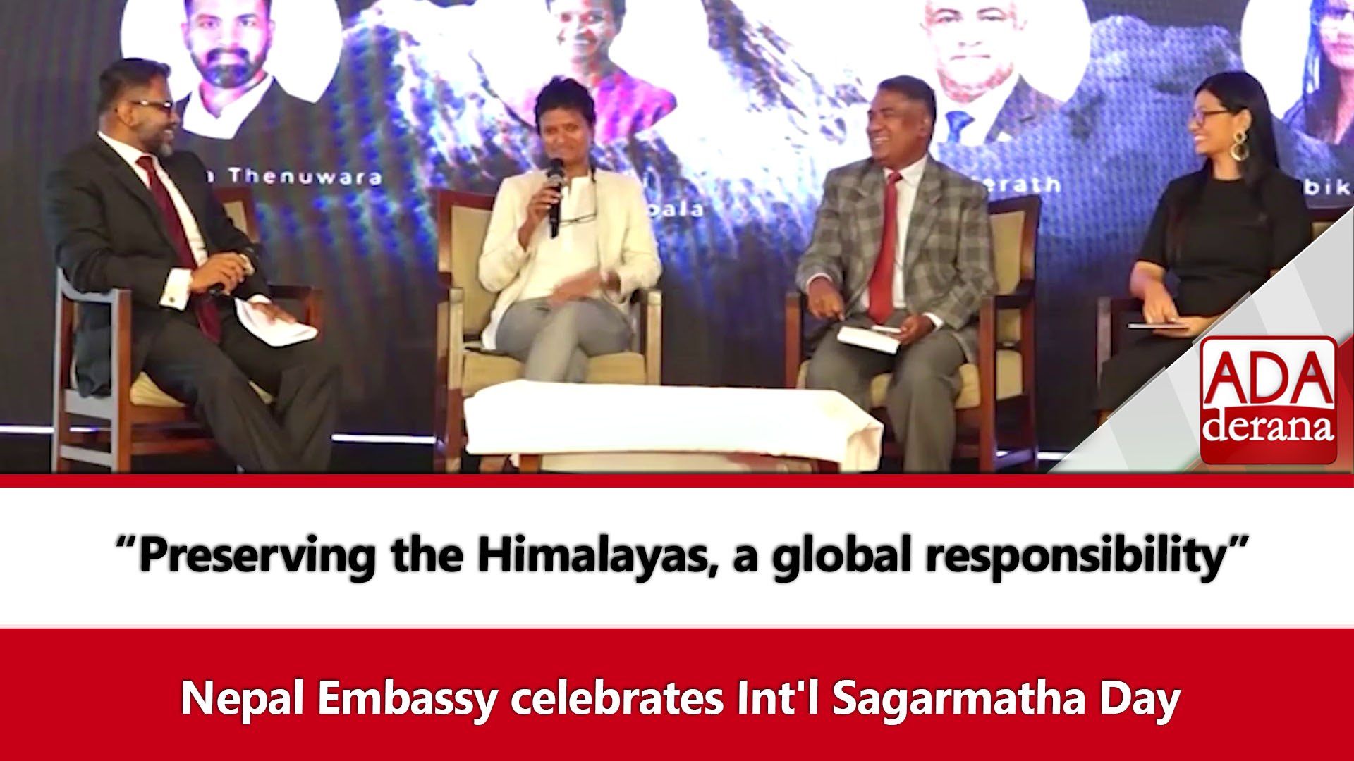 “Preserving the Himalayas, a global responsibility”  Nepal Embassy celebrates Int'l Sagarmatha Day